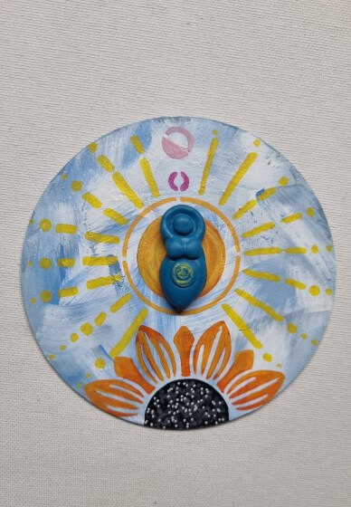 1:1 Mixed Media Art Class: Divine Goddess