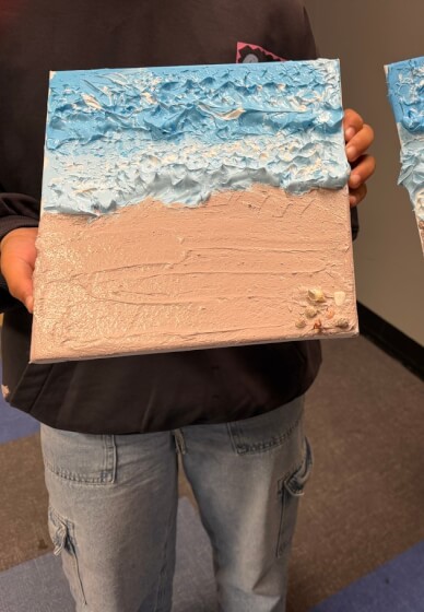 8 Weeks Kids Textured Art Course - Term 1