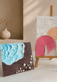 8 Weeks Kids Textured Art Course - Term 1