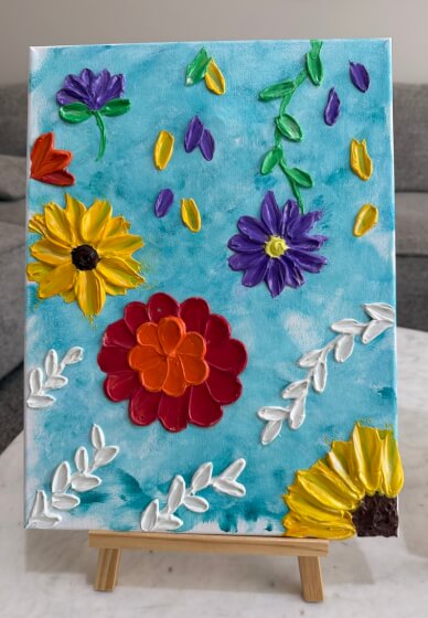 8 Weeks Kids Textured Art Course - Term 1