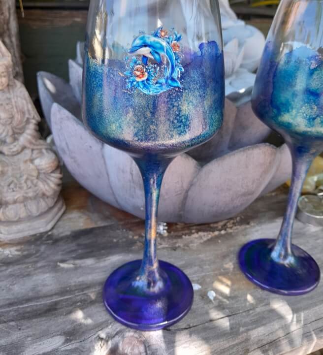 Photo from a fluid Art class in Petrie