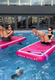 Aqua Sculpt Floating Pilates Class