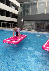 Aqua Sculpt Floating Pilates Class