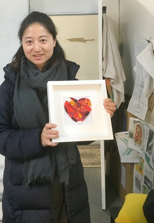Glassblowing and Mosaic class in Richmond with Jenie Yolland