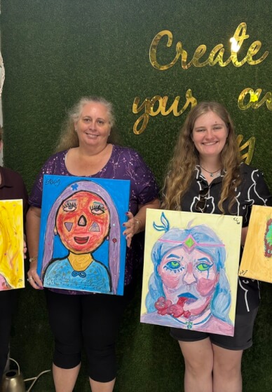 Bad Art Experience the Ultimate Fun Paint and Sip