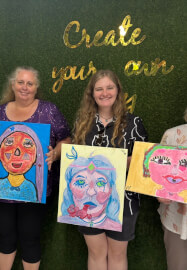 Bad Art Experience the Ultimate Fun Paint and Sip