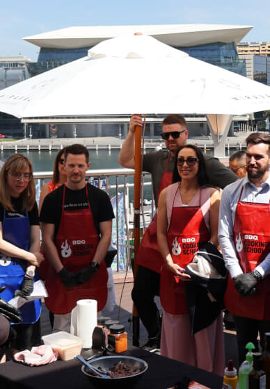 BBQ Cooking Class for Private Events / Team Building