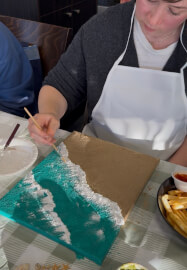 Beach Textured Painting Workshop for Beginners