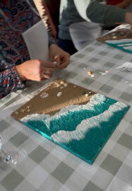 Beach Textured Painting Workshop for Beginners