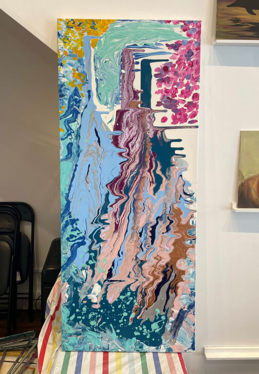 Fluid Art class in Northcote, VIC