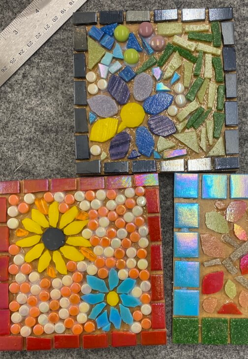 Glassblowing and Mosaic class in Richardson with Merlin Mosaica
