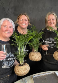 Bendigo Kokedama Workshop Wine and Twine at St Annes Winery