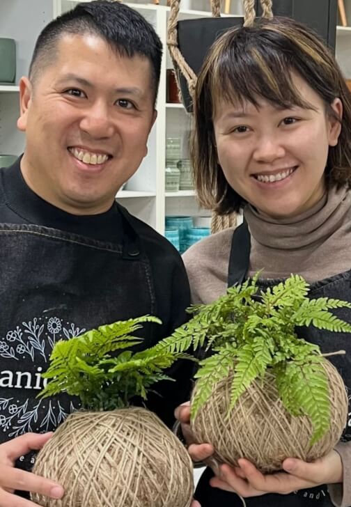 Bendigo Kokedama Workshop Wine and Twine at St Annes Winery