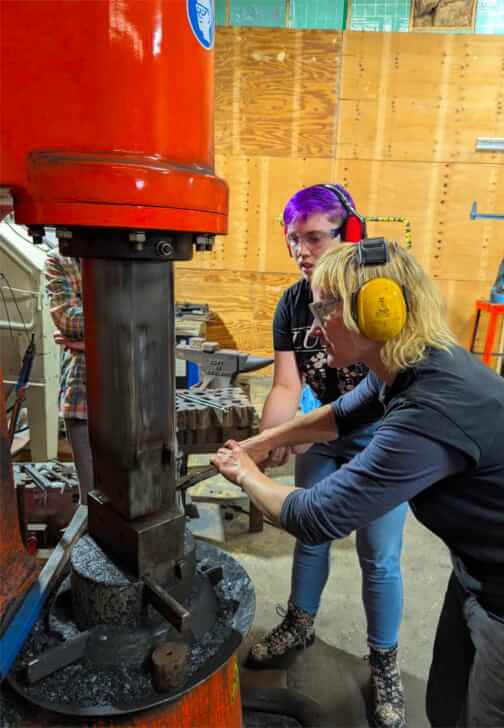 Blacksmithing Class for Women, Trans and Non-Binary People