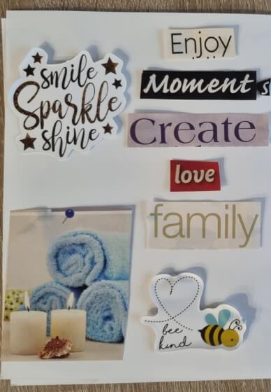 Bookbinding and Vision Board Workshop