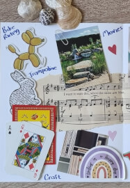 Bookbinding and Vision Board Workshop