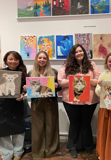 Boozy Brunch Paint and Sip Class in Northcote