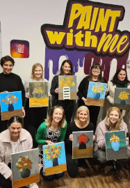 Boozy Brunch Paint and Sip Class in Northcote