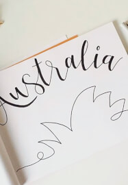 Brush Lettering and Hand Lettering Class