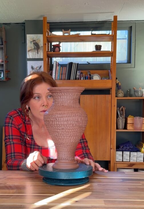 Photo from a pottery class