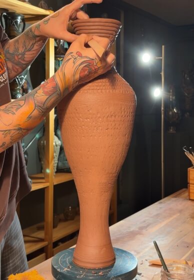 Building Sculptural Vessels - a Hand Building Masterclass