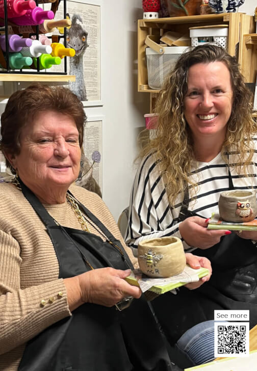 Pottery class in Emu Plains, NSW