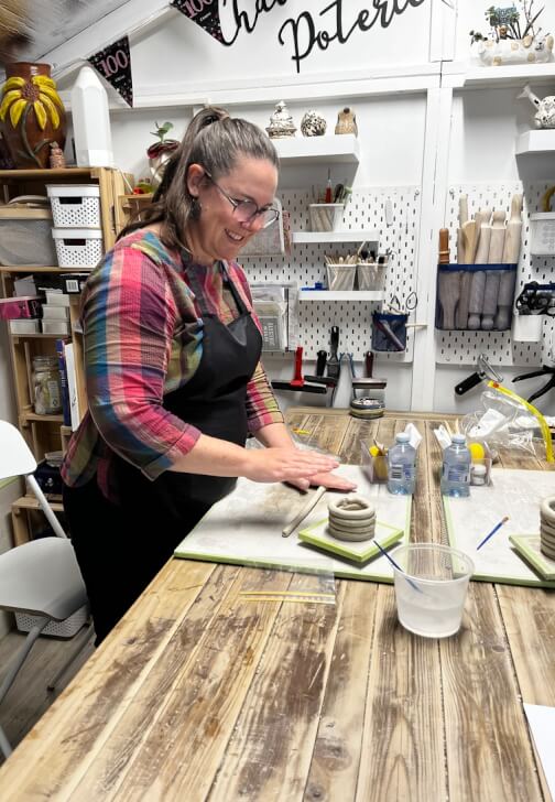 Pottery class in Emu Plains