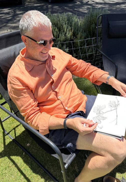 Drawing class in Tanunda, SA