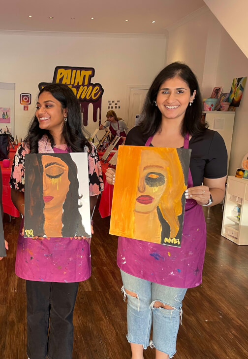 Painting class in Northcote, VIC