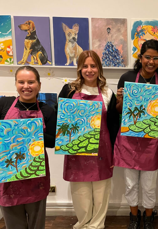 Cheap Tuesday Paint and Sip Class in Northcote