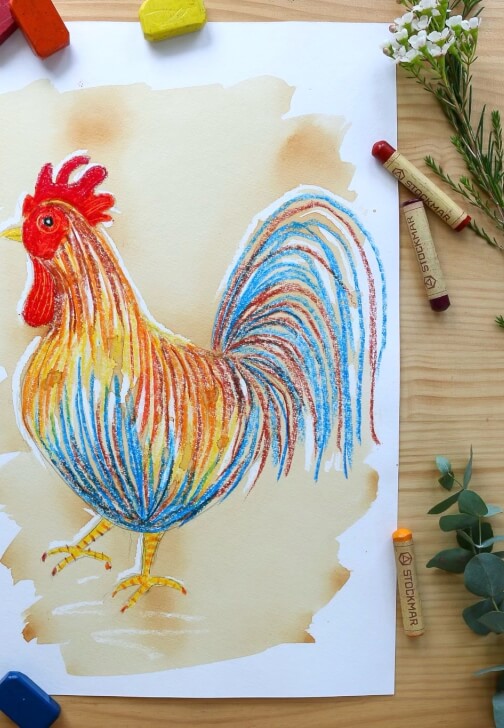 Photo from a painting class in Montville