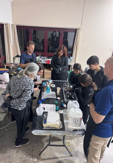 Christmas and End-of-Year Resin Art Party