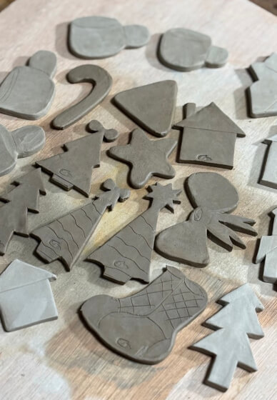 Christmas Clay Ornament Workshop