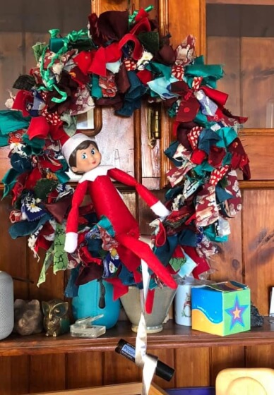 Christmas Fabric Wreath Making Workshop