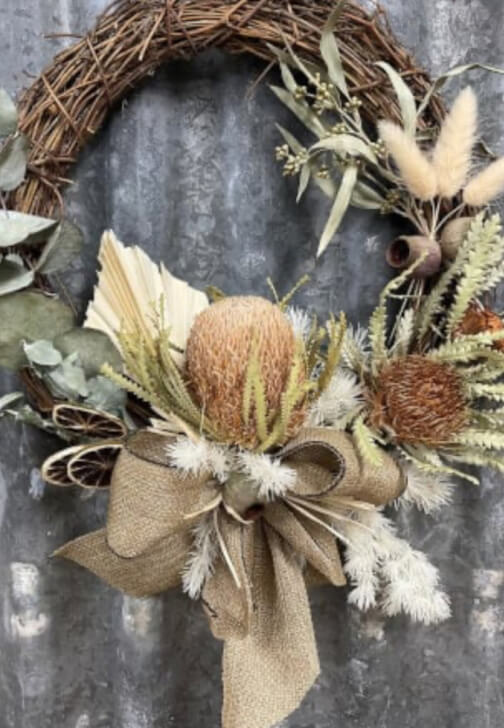 Photo from a floristry class in Jimboomba