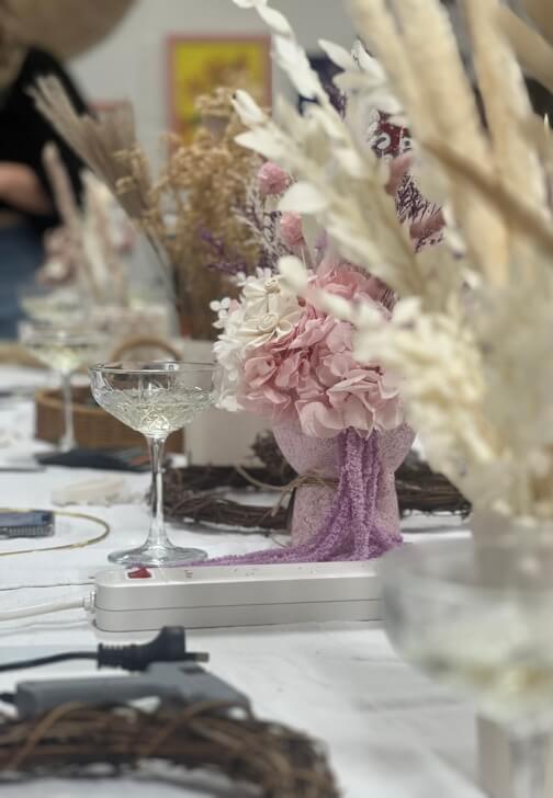 Floristry class in Jimboomba, QLD