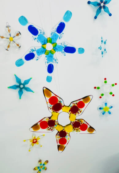 Christmas Fused Glass Decorations Workshop