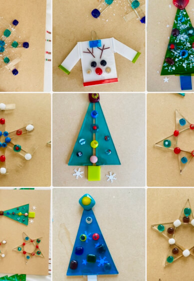 Christmas Fused Glass Decorations Workshop