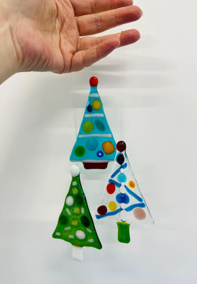 Christmas Fused Glass Decorations Workshop