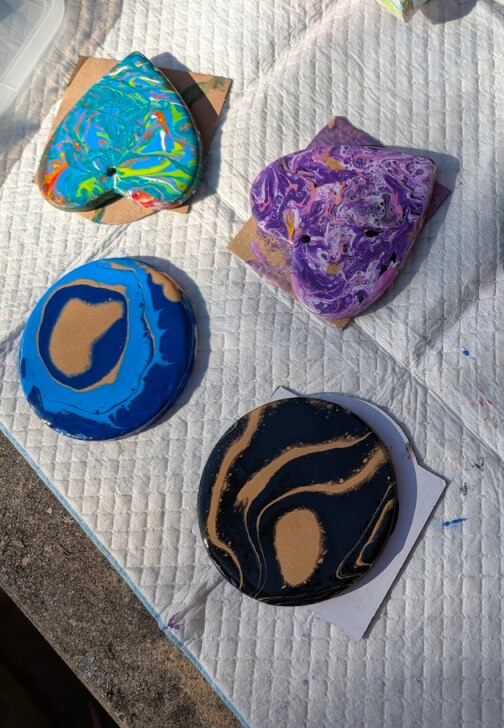 Fluid Art class in Annandale