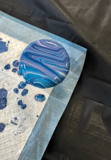Christmas Ornaments Workshop: Bubbles and Baubles in Fluid Art