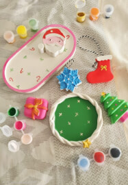 Christmas Painting and Clay Workshop in Sydney