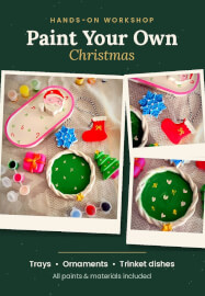 Christmas Painting and Clay Workshop in Sydney
