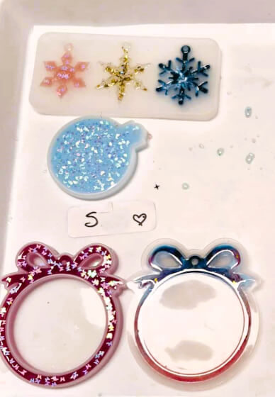 Christmas Resin Art Workshop