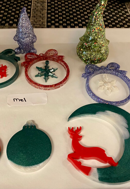 Christmas Resin Art Workshop