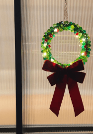 Christmas Wreath Beading Workshop
