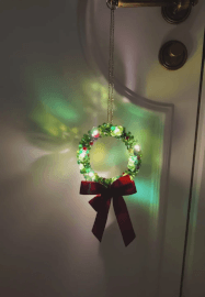 Christmas Wreath Beading Workshop