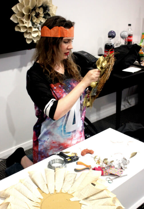 Photo from a paper Craft and Ink class in Stanmore