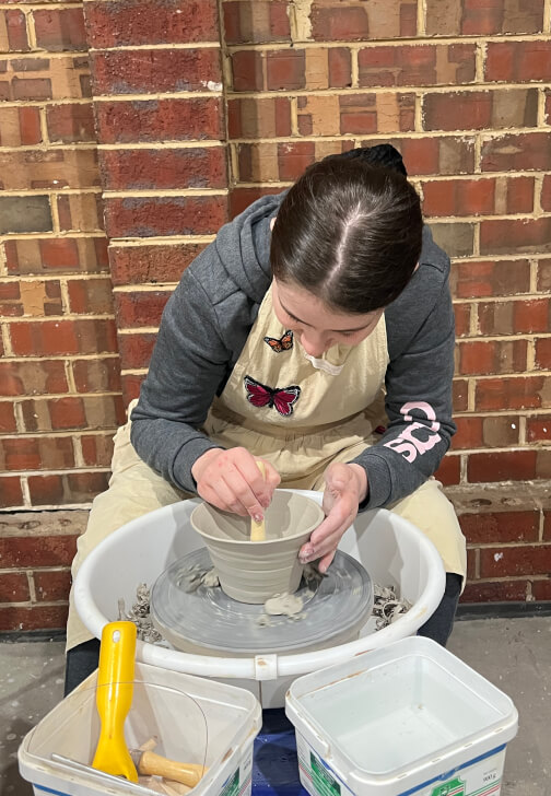 Christms Pottery Workshop: Ceramic Painting, Hand Building