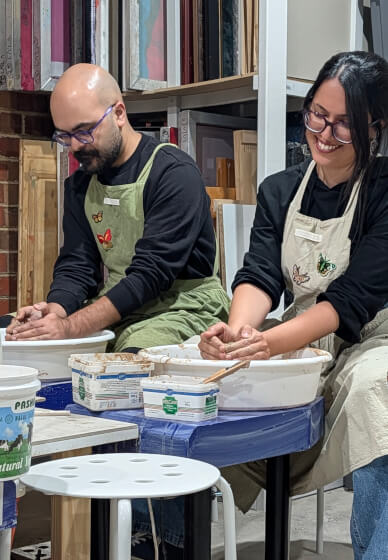 Christms Pottery Workshop: Ceramic Painting, Hand Building